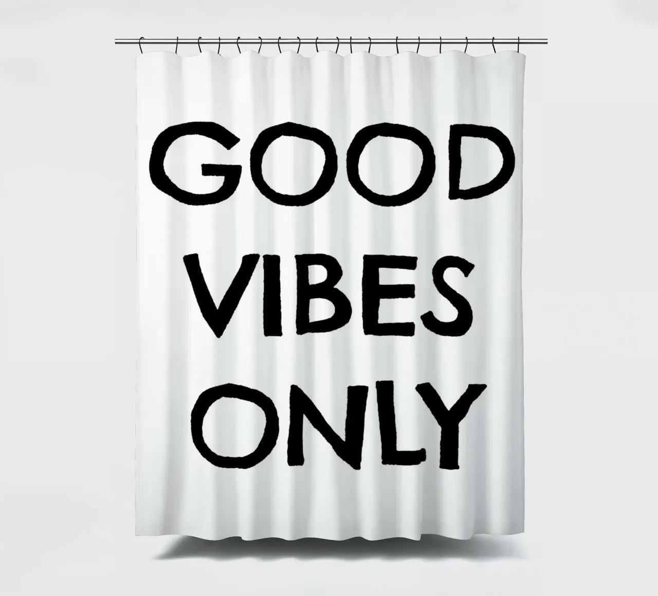 Good Vibes Only 3 tenda da doccia da The Type Club Tokyo