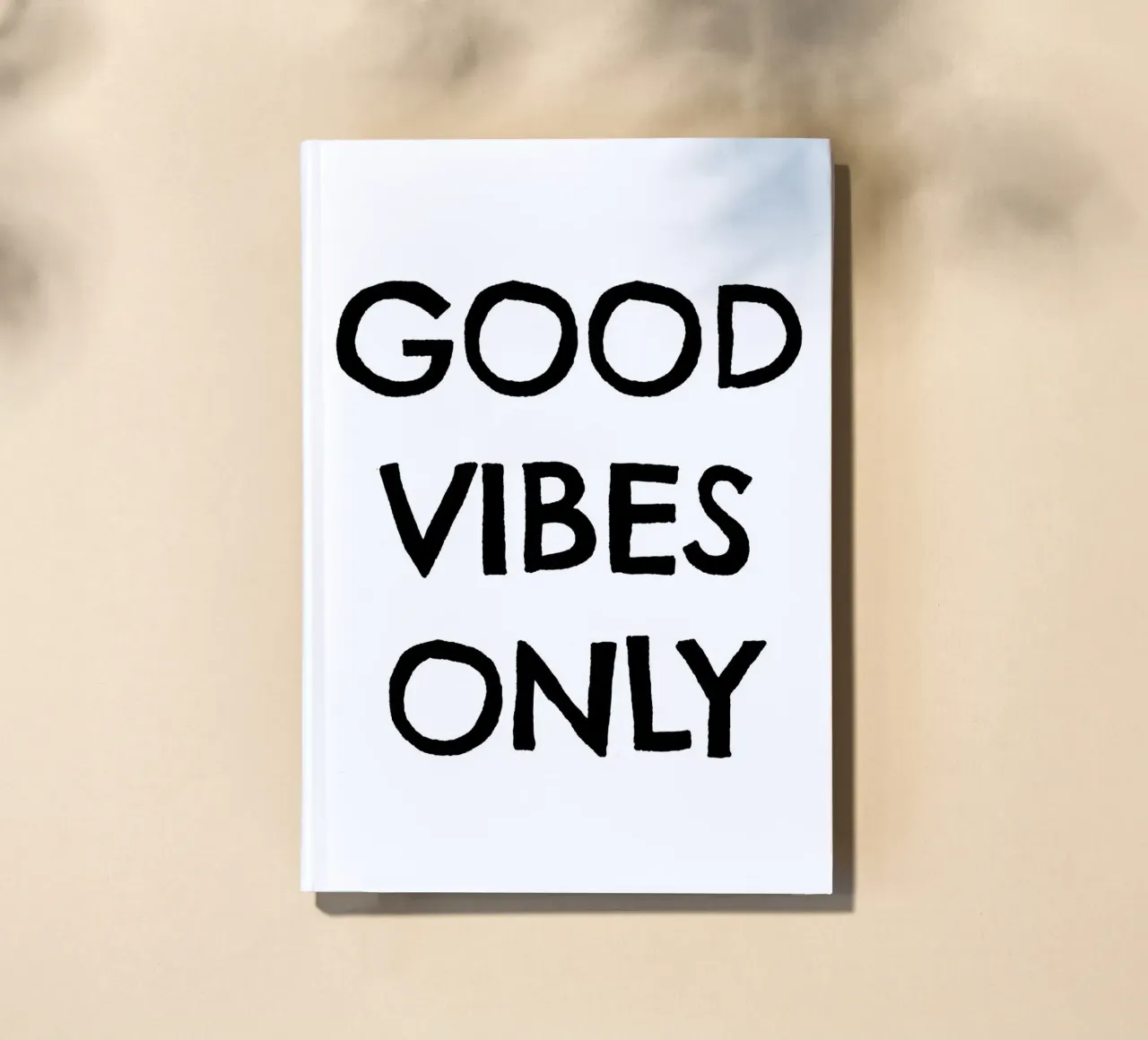 Good Vibes Only 3 notebook by The Type Club Tokyo