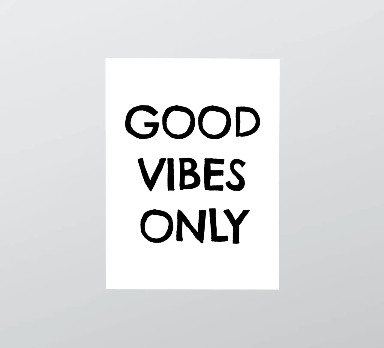 Good Vibes Only 3 adesivo da The Type Club Tokyo