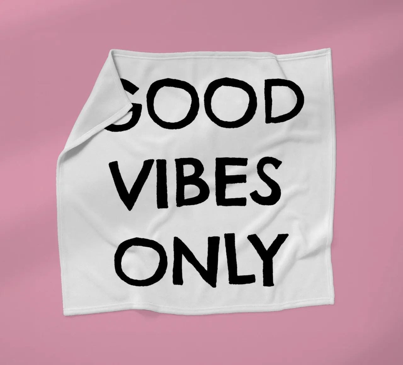 Good Vibes Only 3 coperta in pile da The Type Club Tokyo