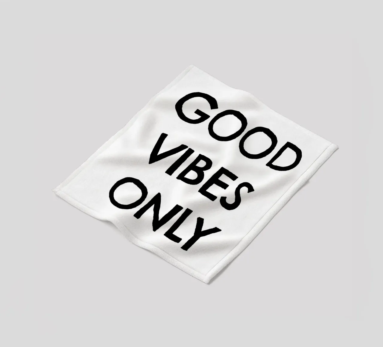 Good Vibes Only 3 coperta in pile da The Type Club Tokyo