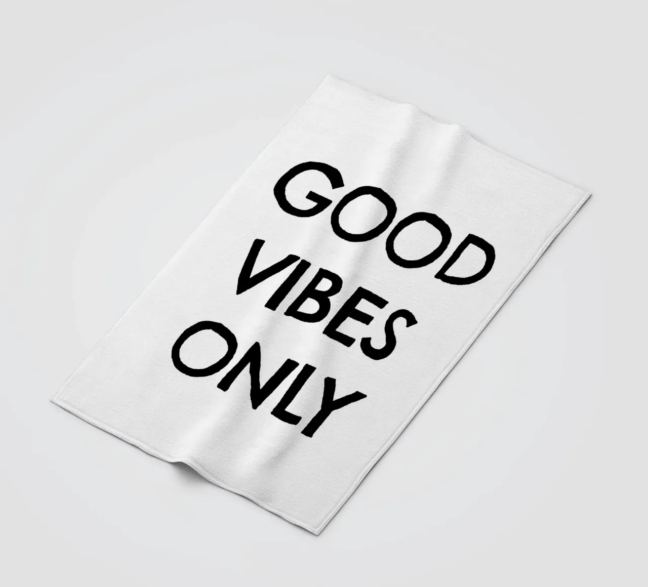 Good Vibes Only 3 coperta in pile da The Type Club Tokyo