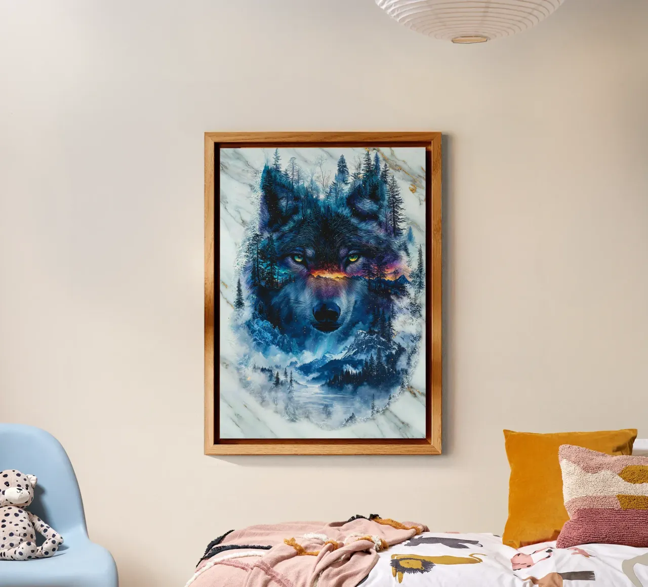 Aurora's Wolf forex plate by Pixaverse