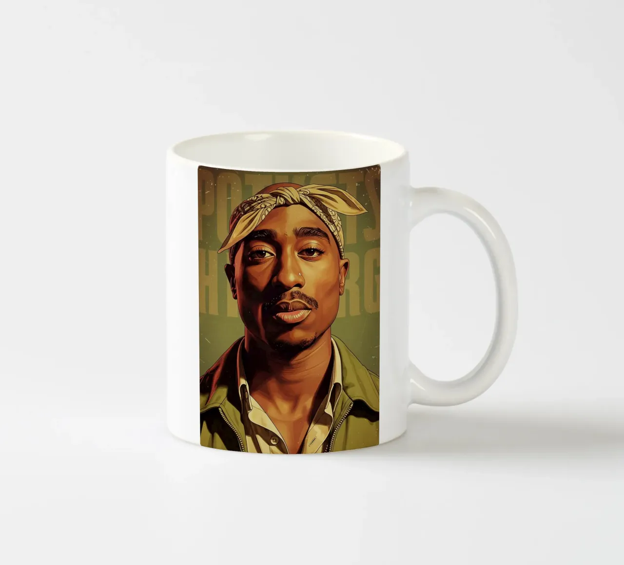 Tupac Shakur vintage #2 tazza in ceramica da Lembayung art