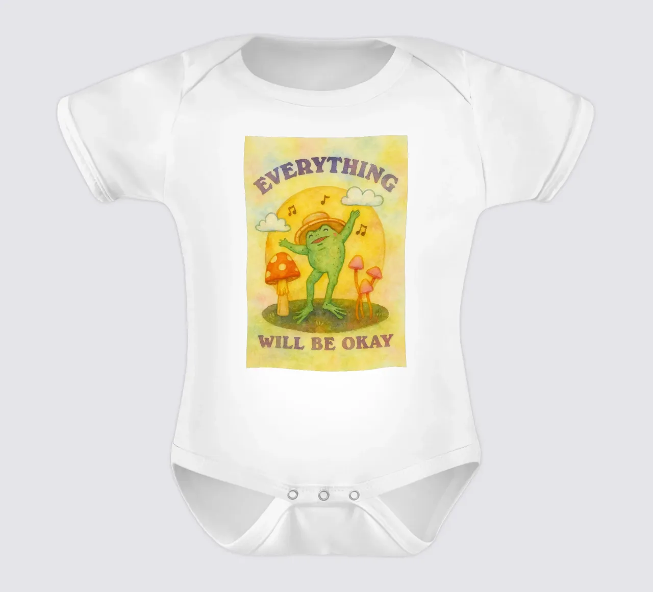alles wird gut werden Kurzarm Babybody von muhidines