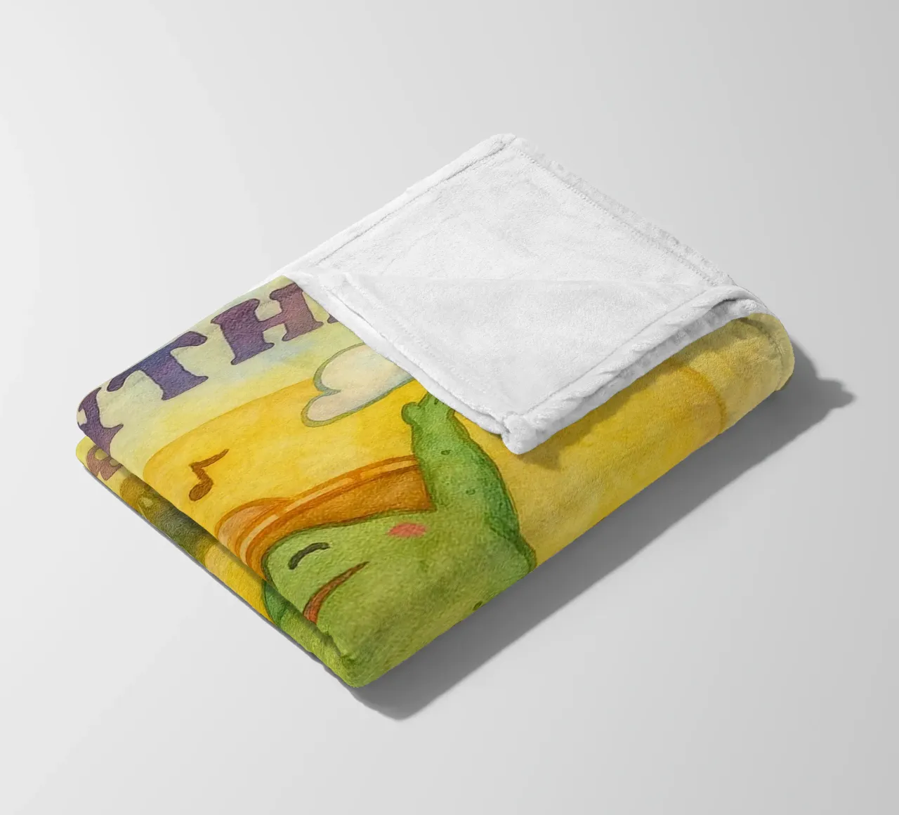 tutto andrà bene coperta in pile da muhidines
