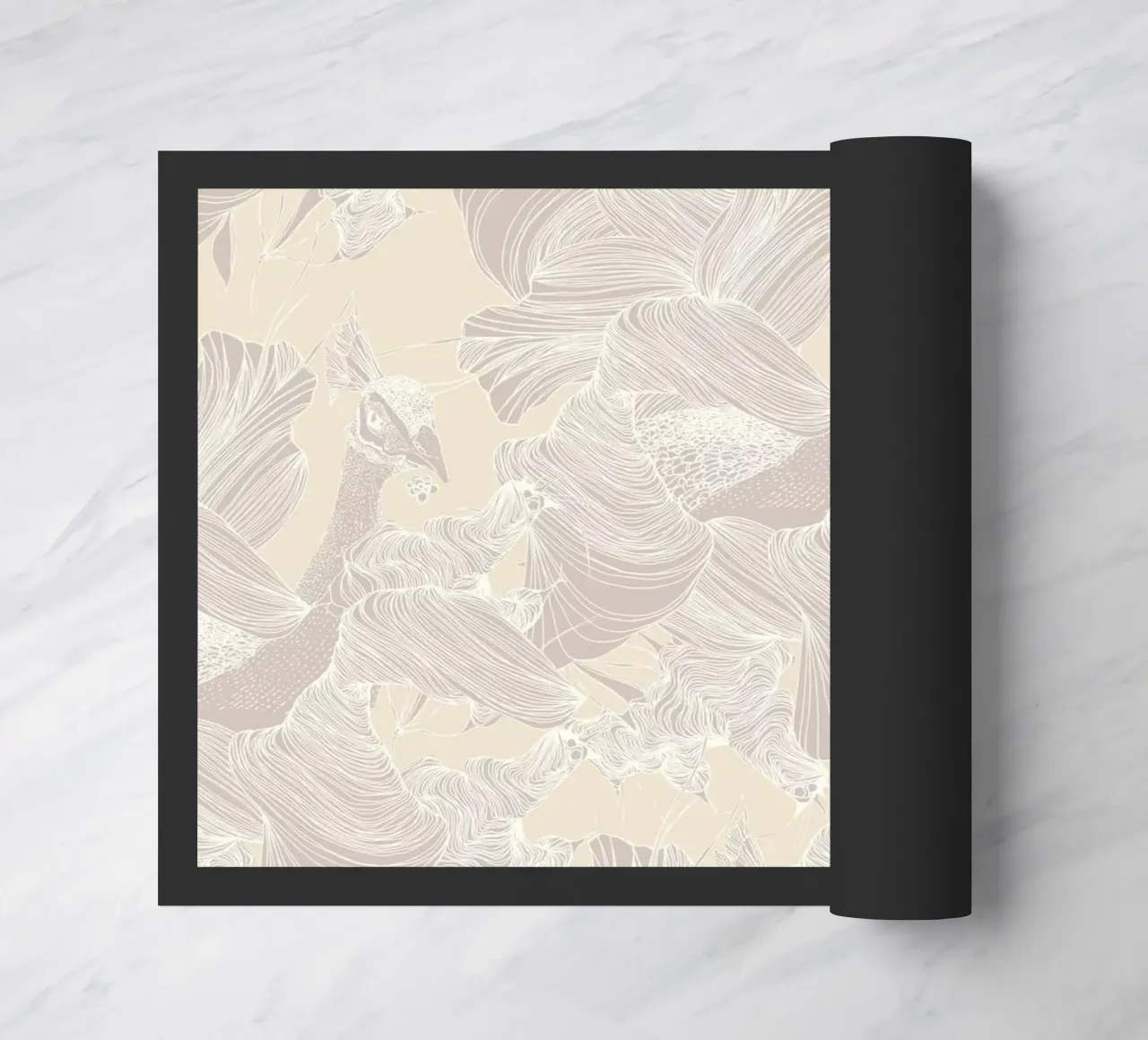 pavone ghost doormat by Giulio Iurissevich