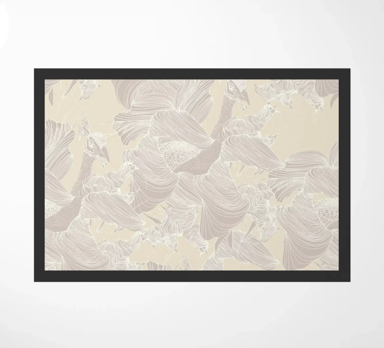 pavone ghost doormat by Giulio Iurissevich