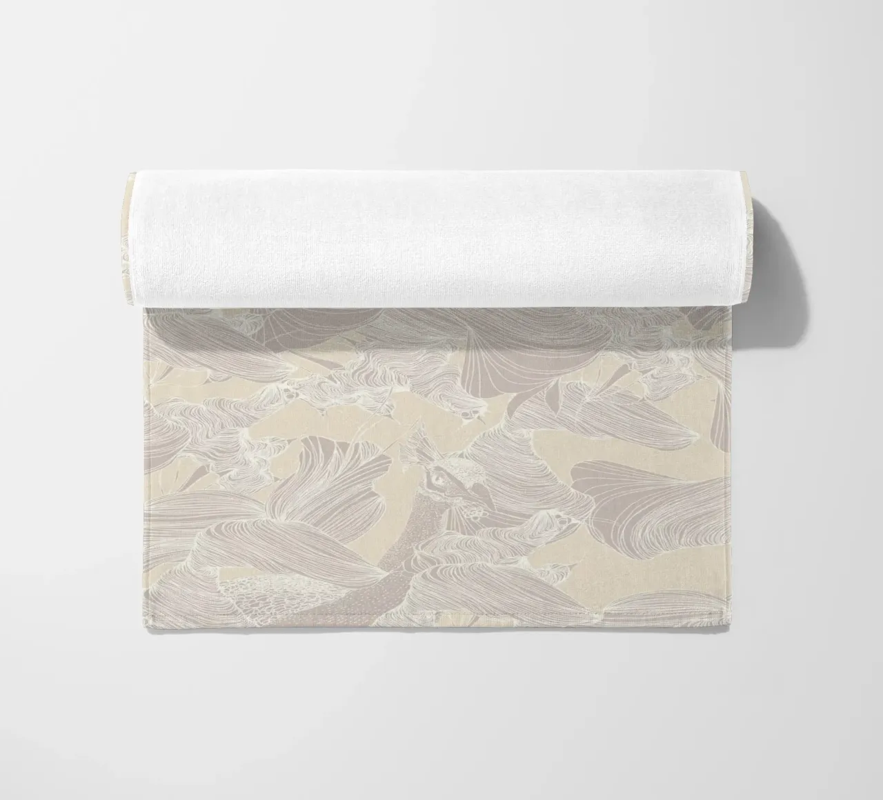 pavone fantasma telo mare da Giulio Iurissevich