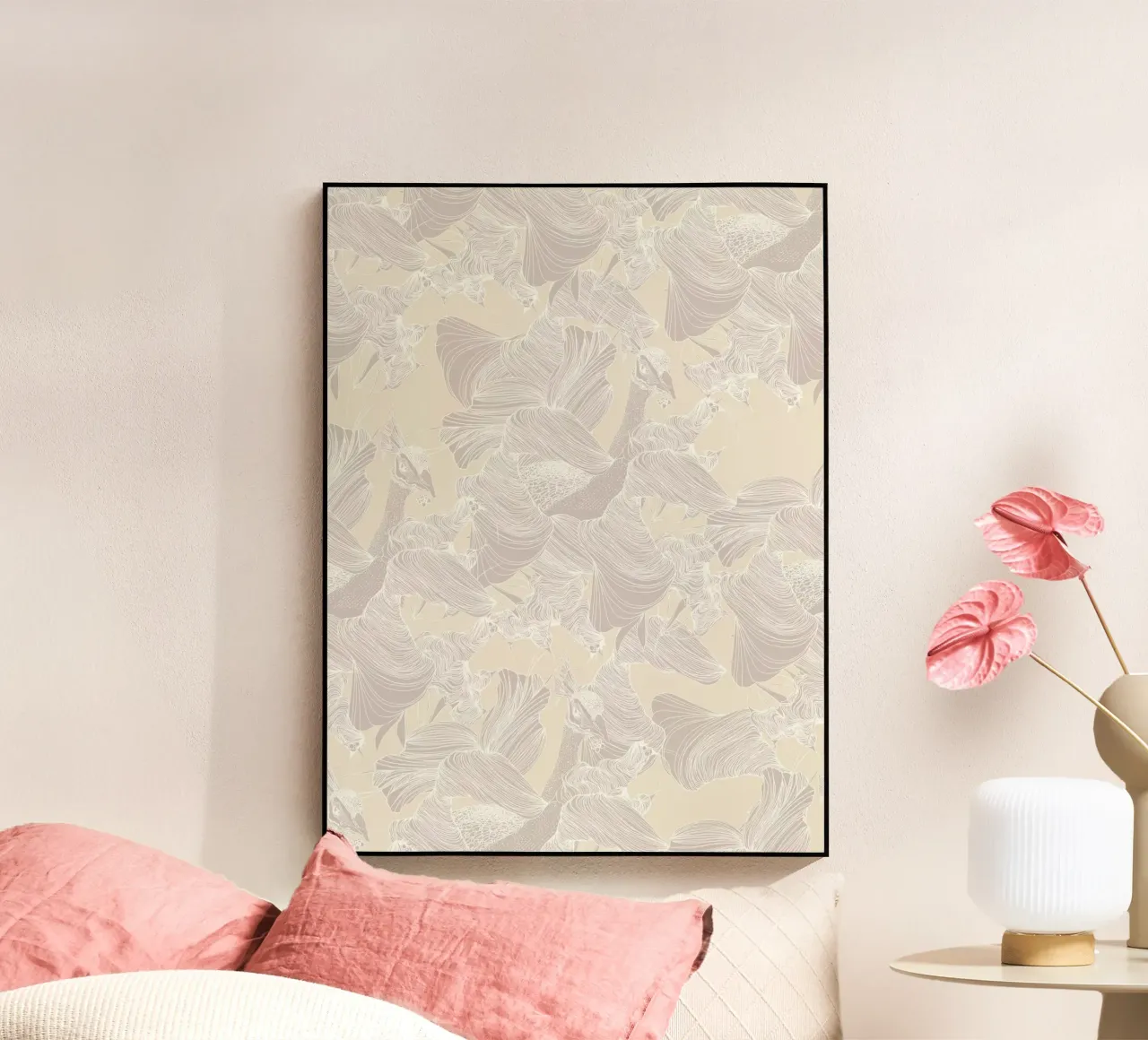 pavone fantasma plexiglass da Giulio Iurissevich