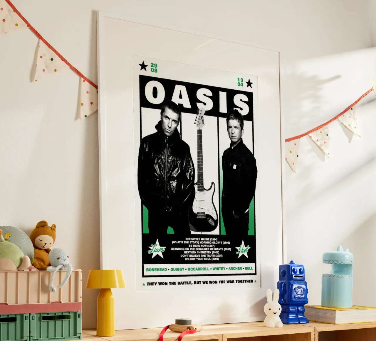 Orizzonti d'oro attendono i viaggiatori poster con telaio in legno da rendikeep