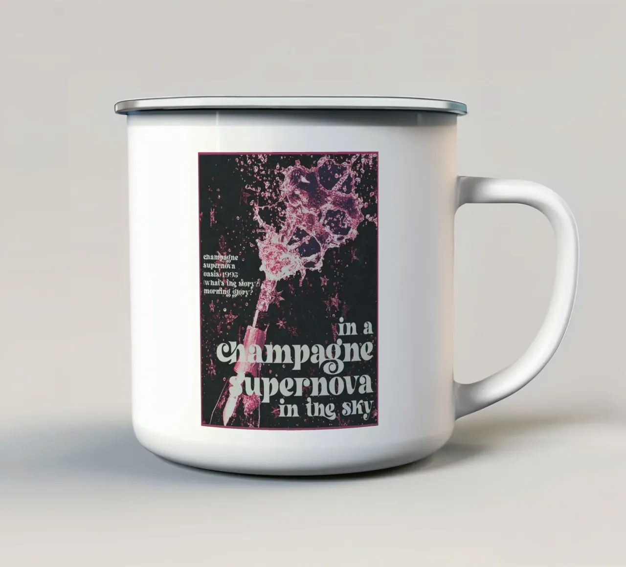 Le sabbie sacre sussurrano segreti tazza in smalto da rendikeep