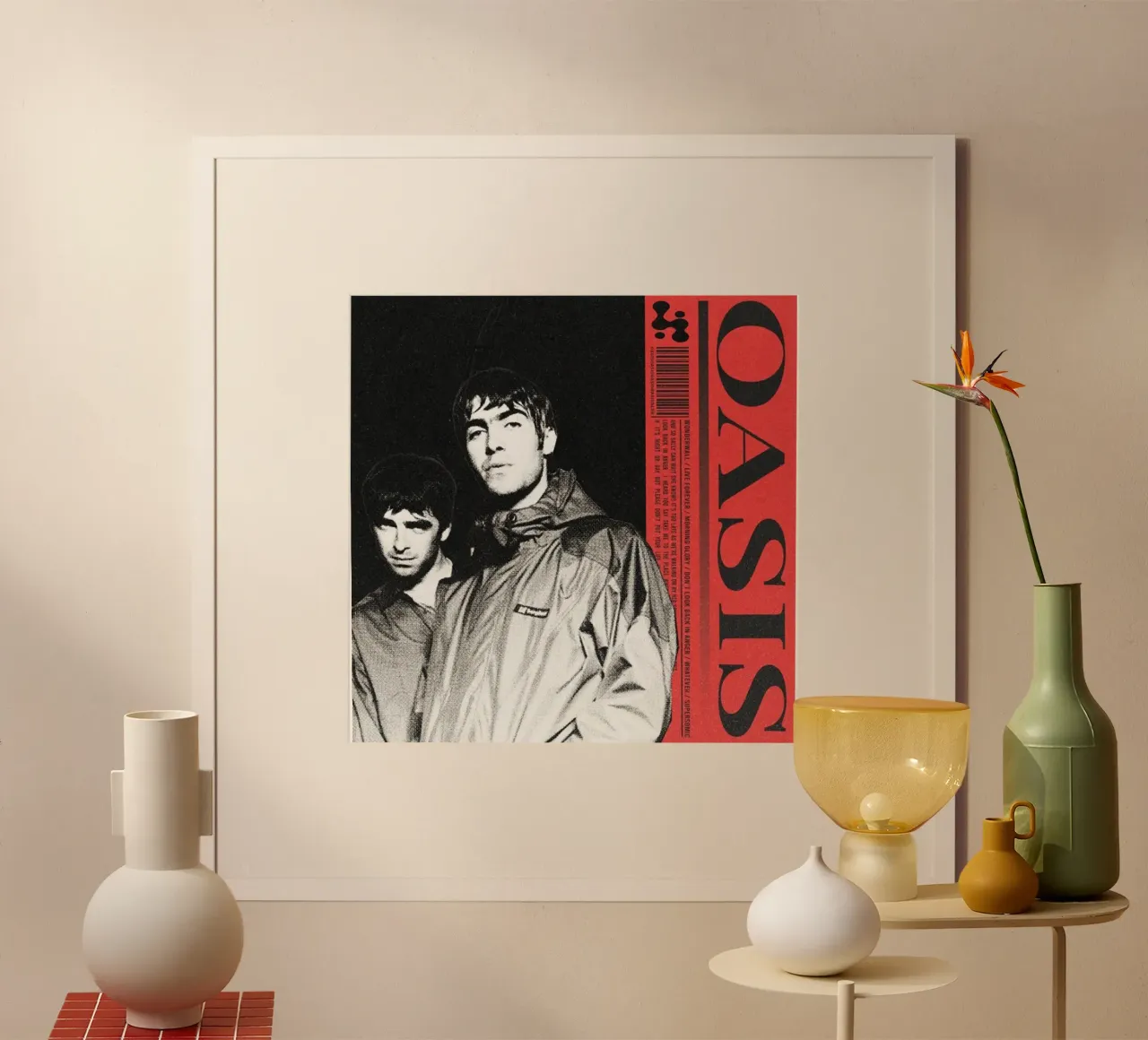I cuori vagano verso il rifugio poster con telaio in alluminio da rendikeep