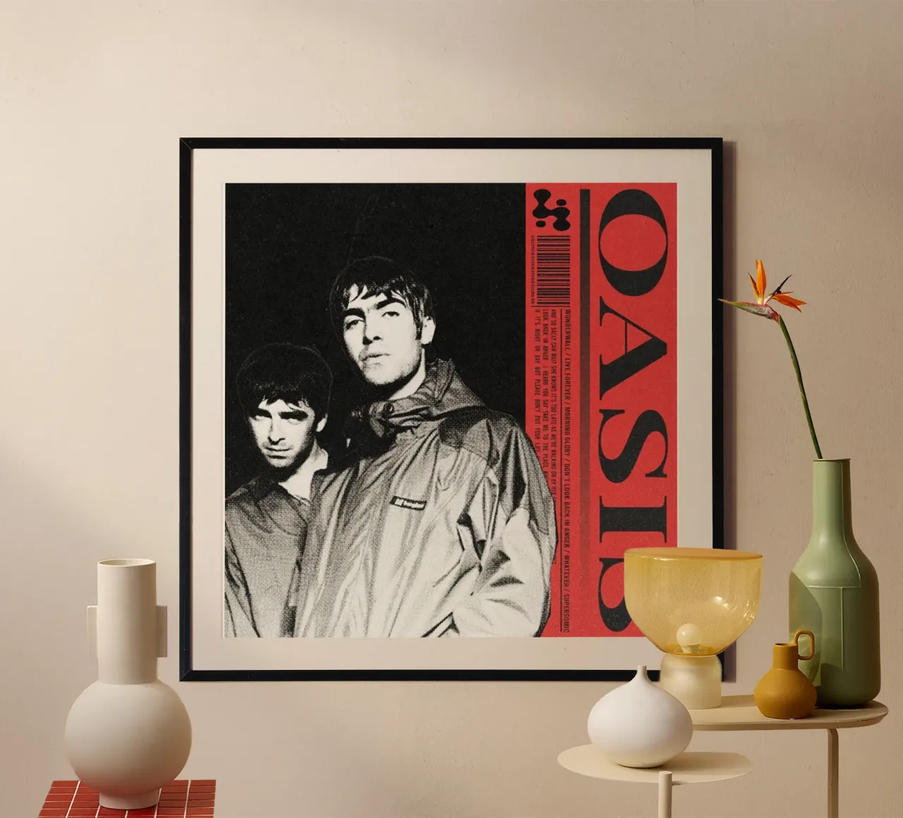 I cuori vagano verso il rifugio poster con telaio in alluminio da rendikeep