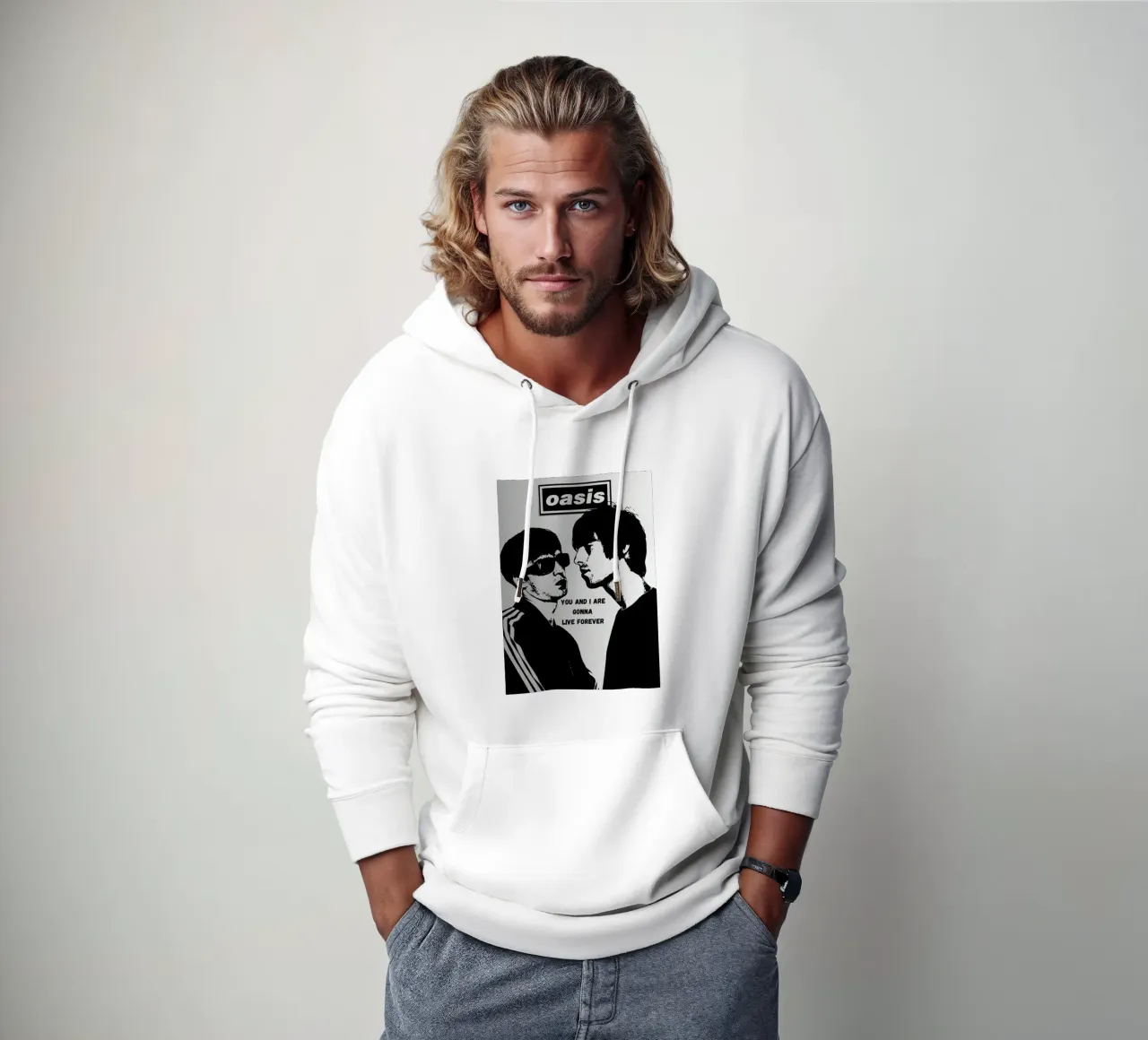 Veli di sabbia Sorgenti nascoste felpa con cappuccio da rendikeep