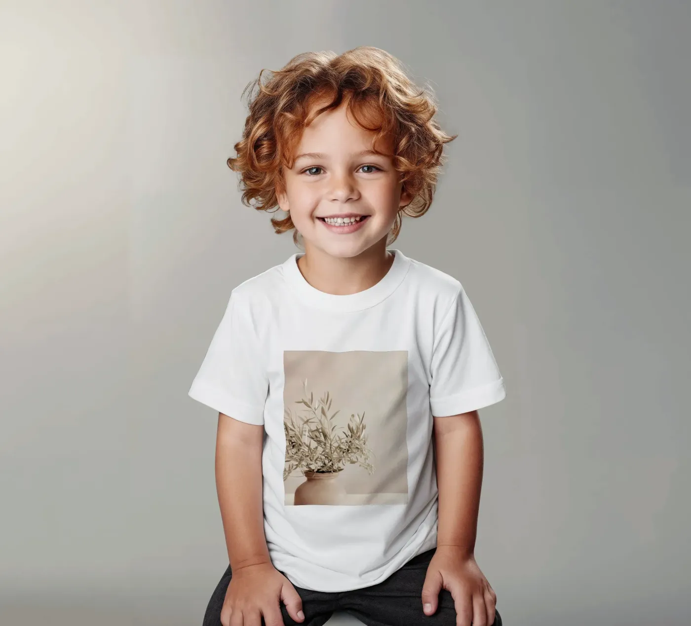 Olive morbide t-shirt bambini da A.Lens