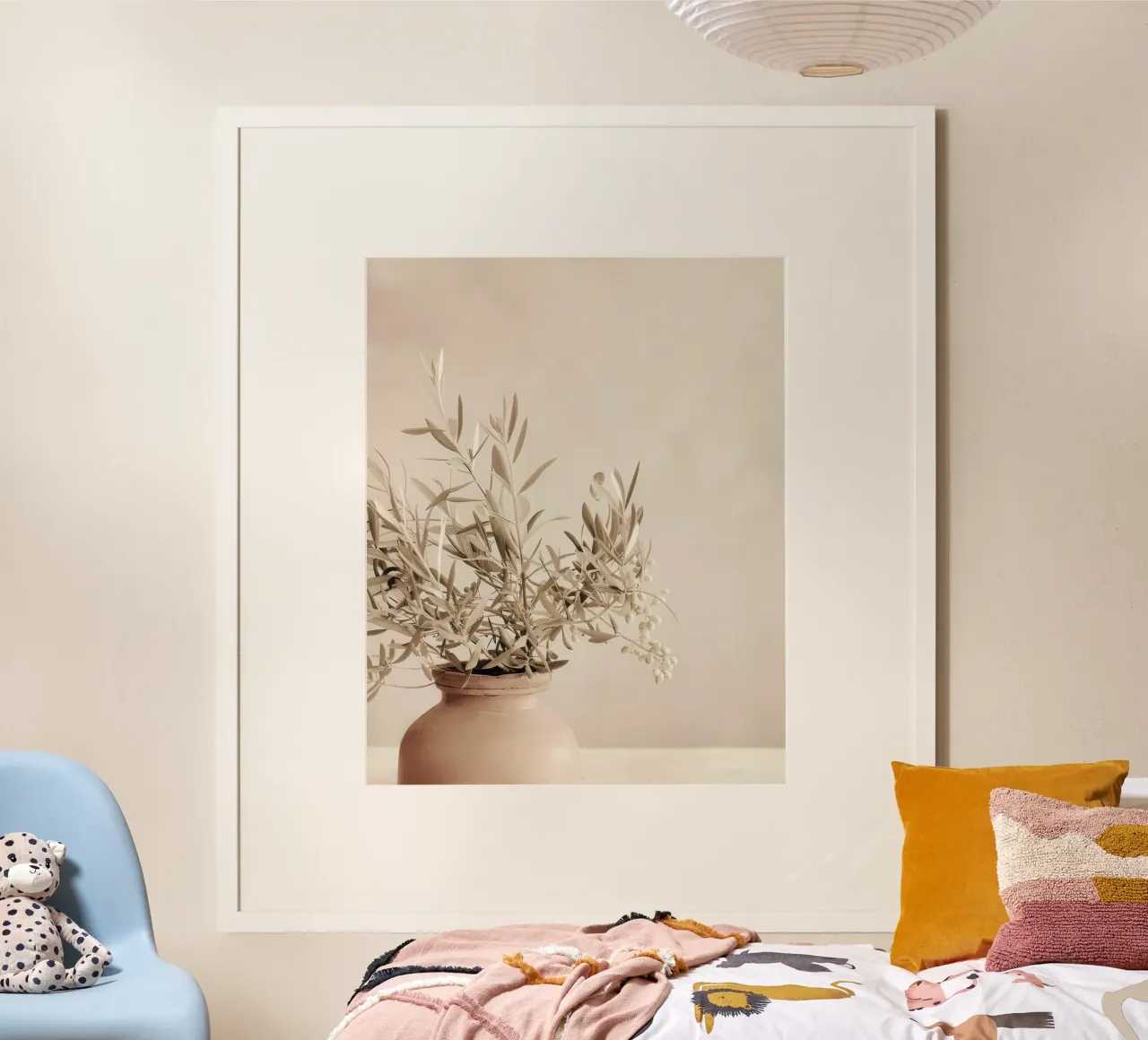 Olive morbide poster con telaio in alluminio da A.Lens