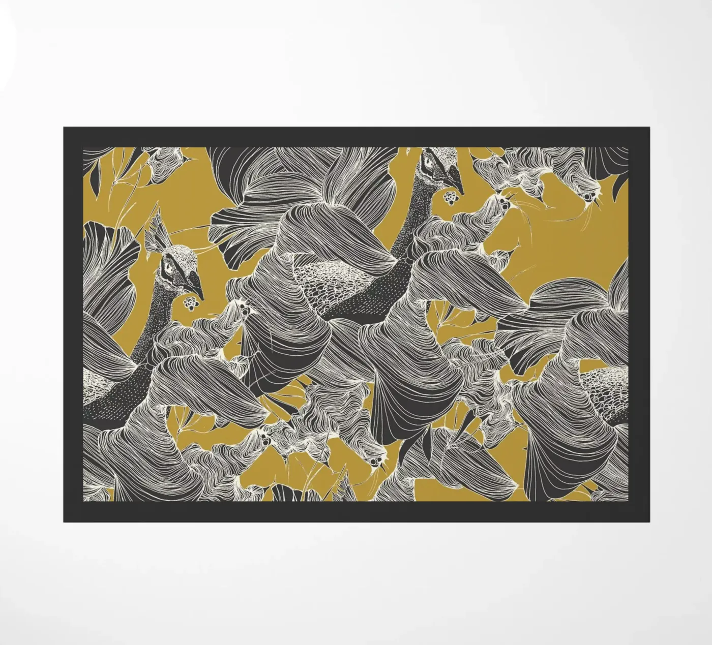 pavoni gold zerbino da Giulio Iurissevich