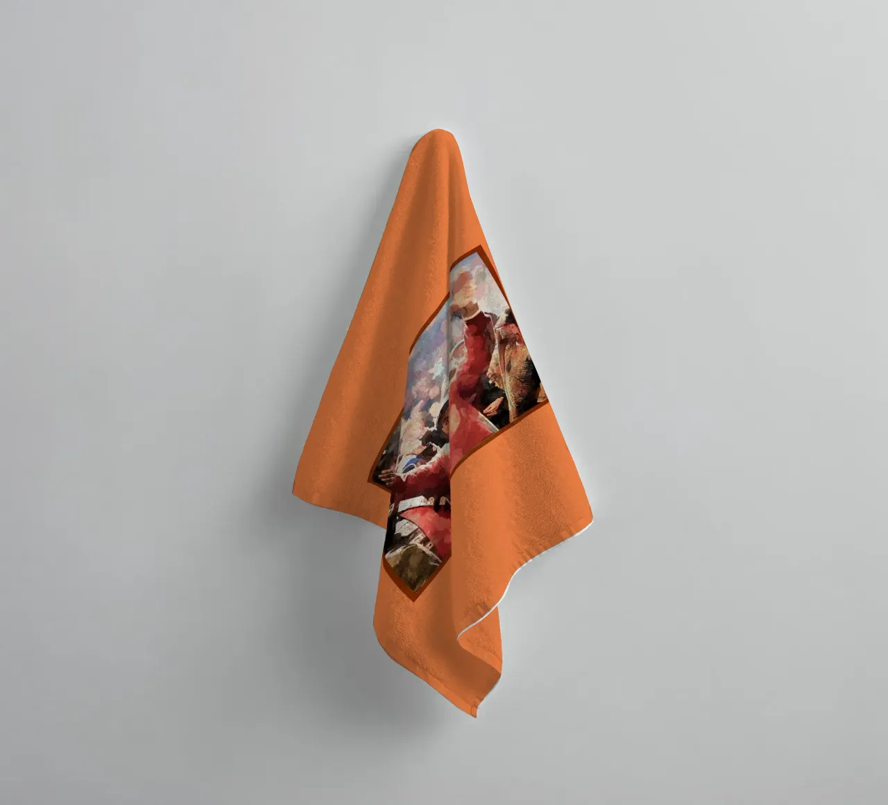 kanyes through the wire towel by martina