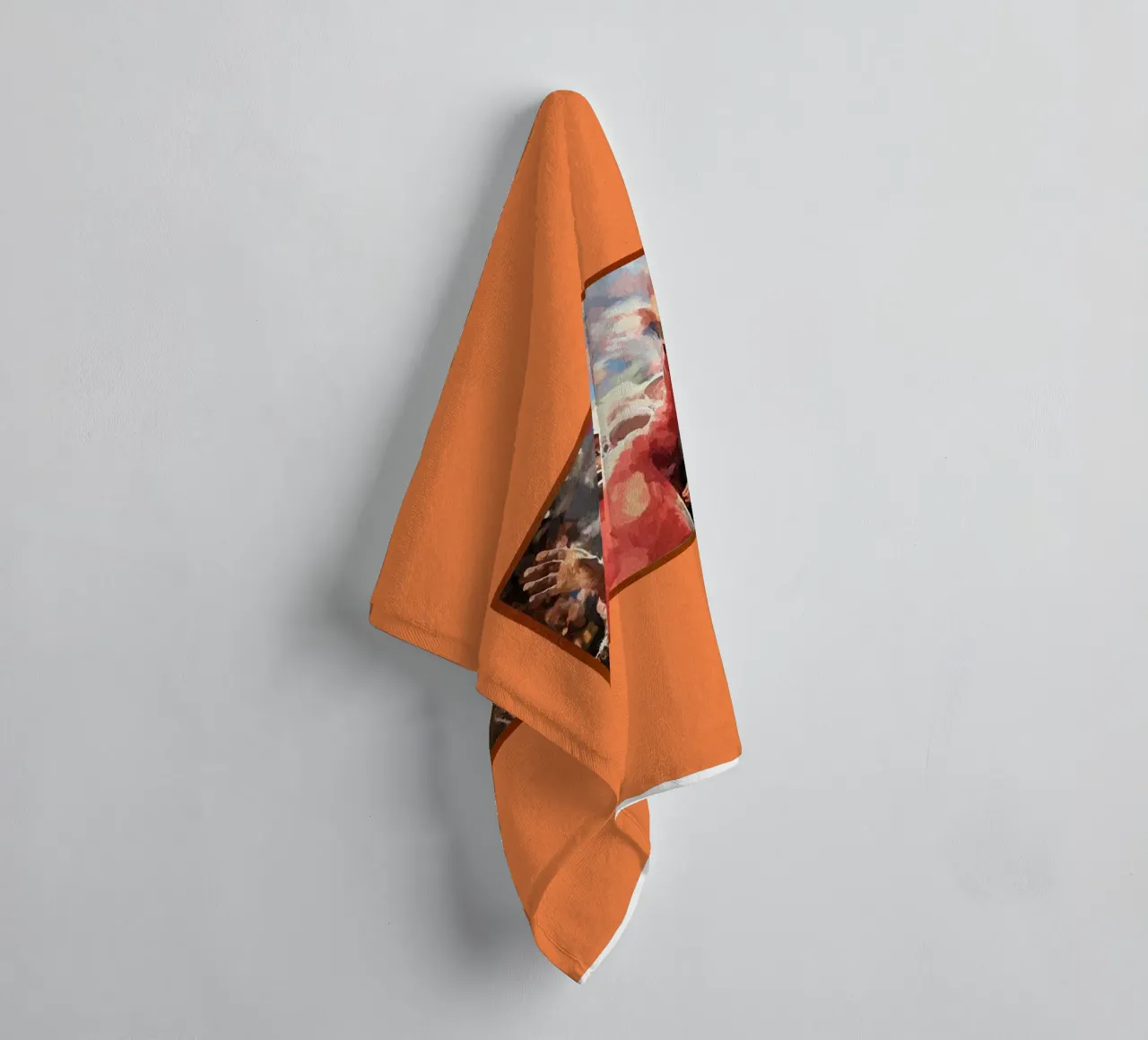 kanyes through the wire towel by martina