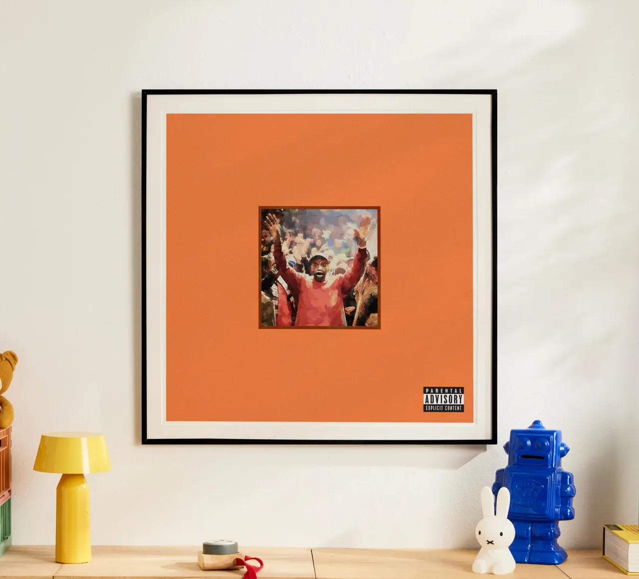 Kanyes durch den Draht Poster von martina