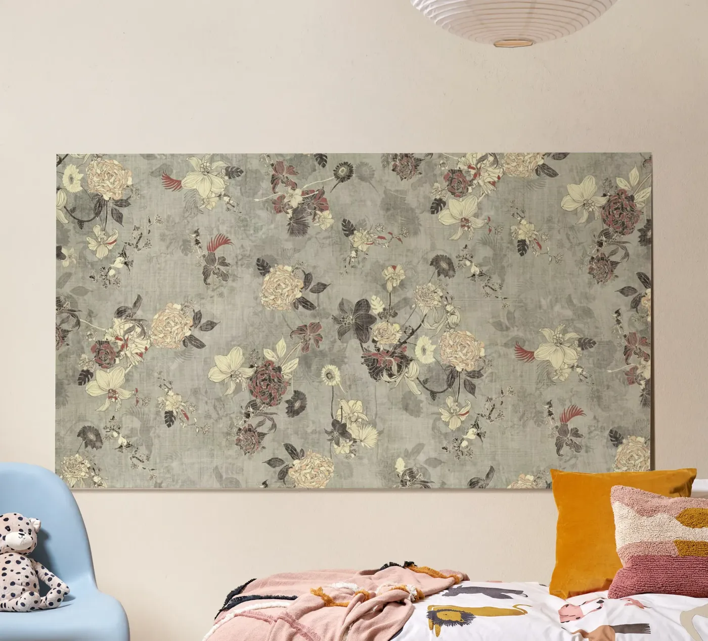 oriente grigio crema poster da Giulio Iurissevich