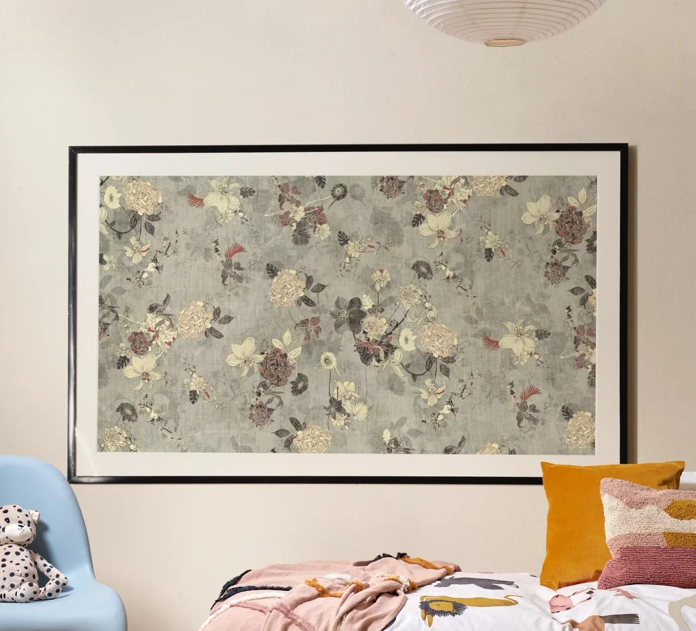 oriente grigio crema poster da Giulio Iurissevich