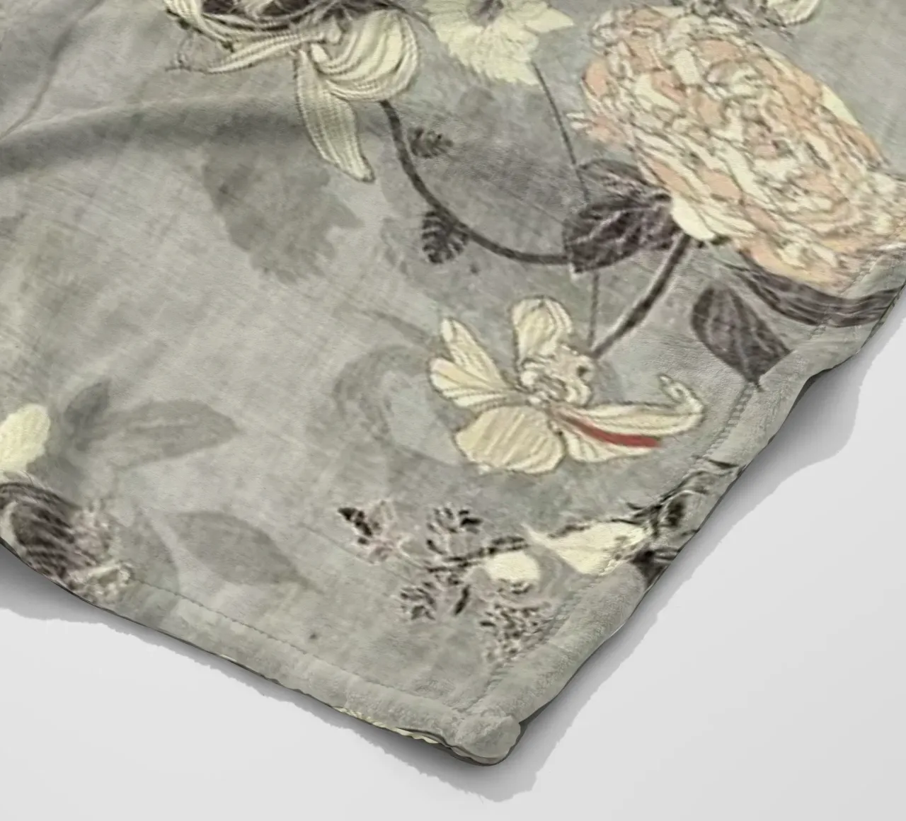 oriente grigio crema coperta in pile da Giulio Iurissevich