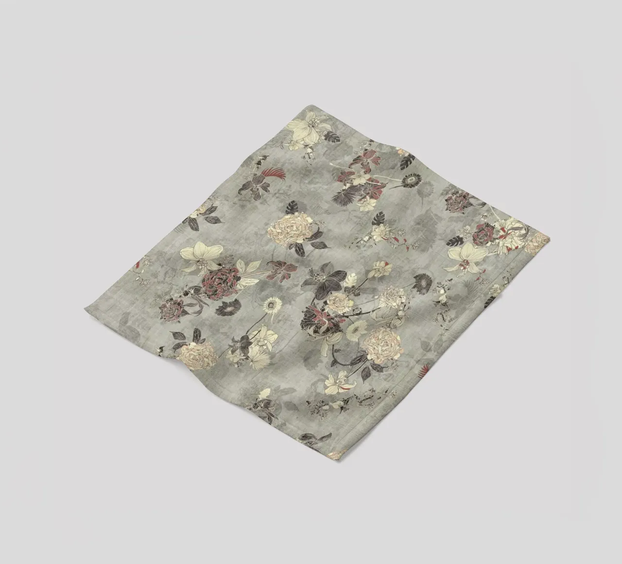 oriente grigio crema coperta in pile da Giulio Iurissevich