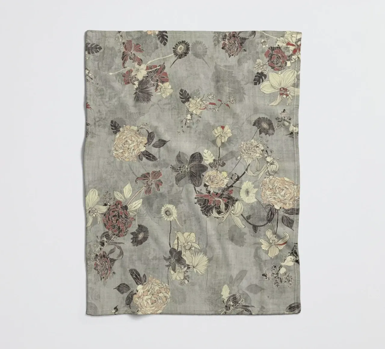 oriente grigio crema coperta in pile da Giulio Iurissevich