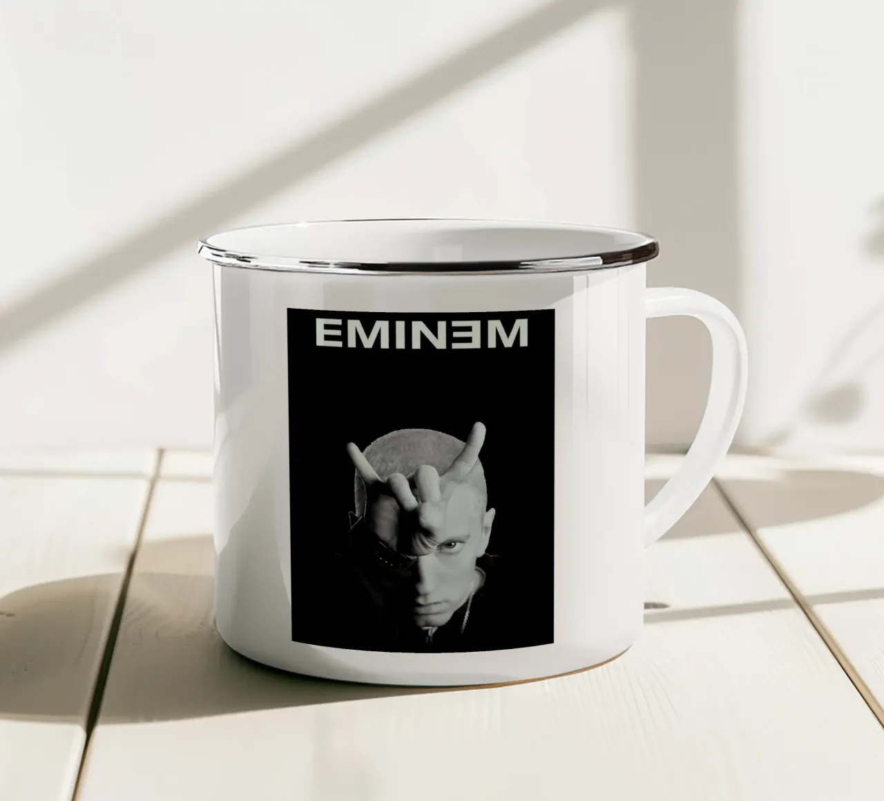 Eminem tazza in smalto da Musadad Shop