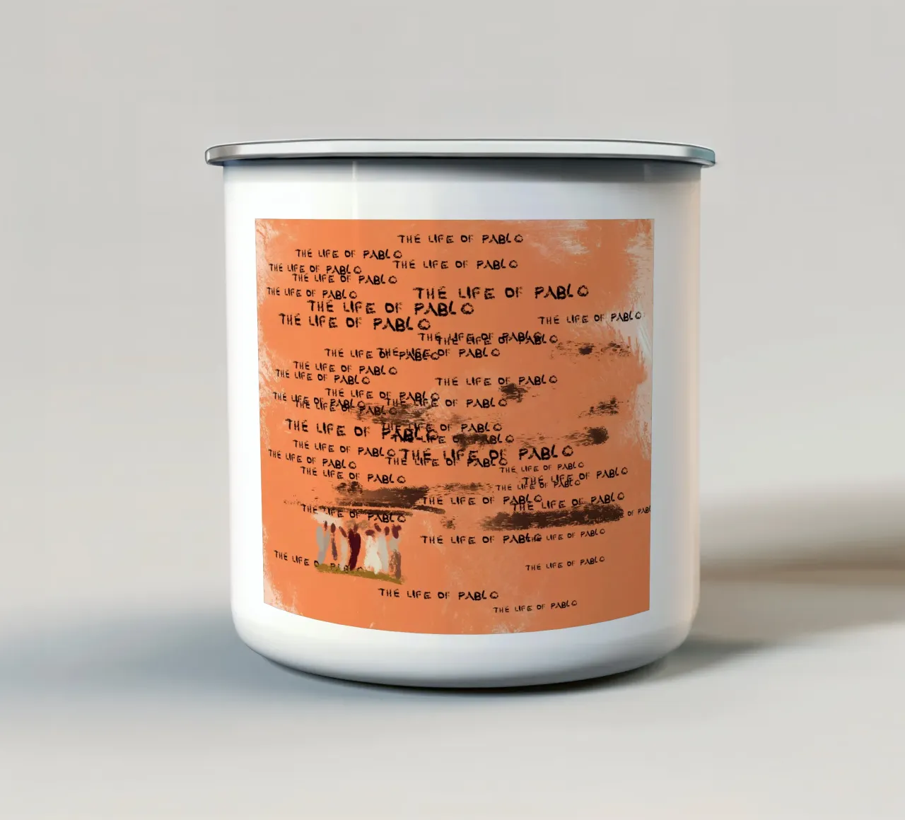 vita di pablos tazza in smalto da martina