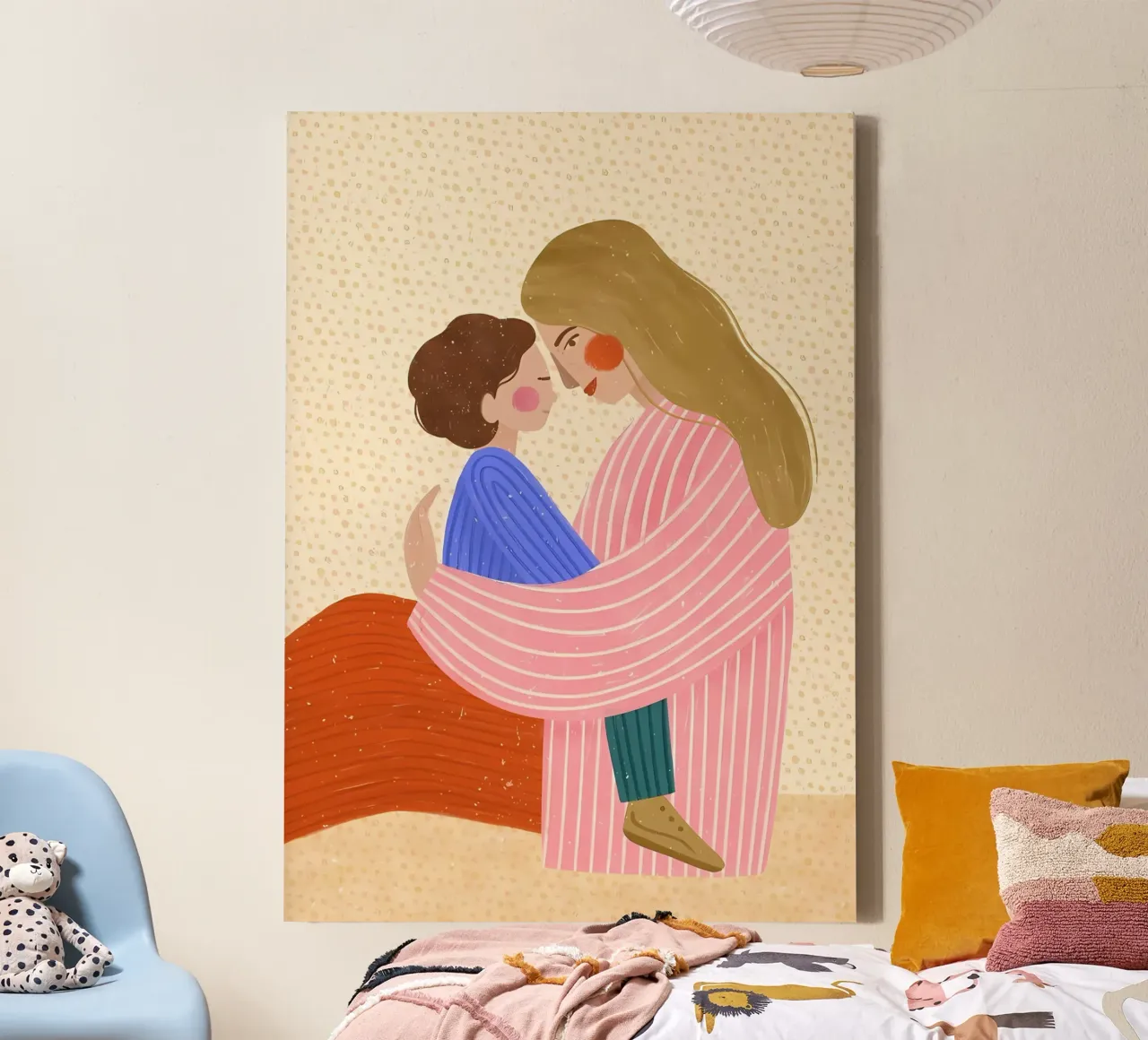 L'amore tela con Cornice a cassetta da Louis Butler