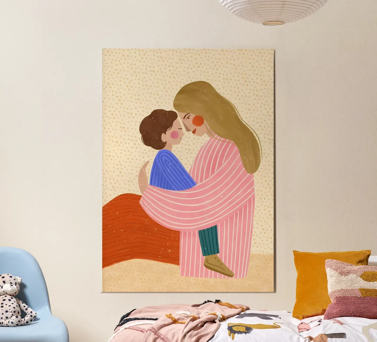 L'amore poster con telaio in plastica da Louis Butler