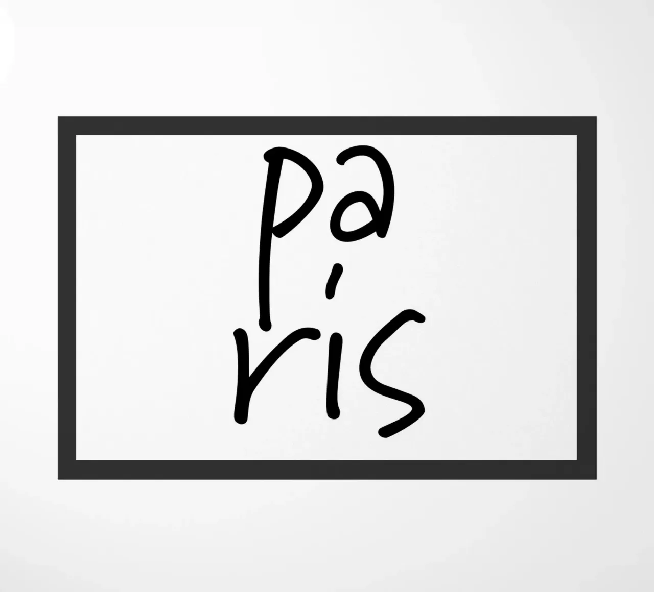 Paris 3 zerbino da The Type Club Tokyo