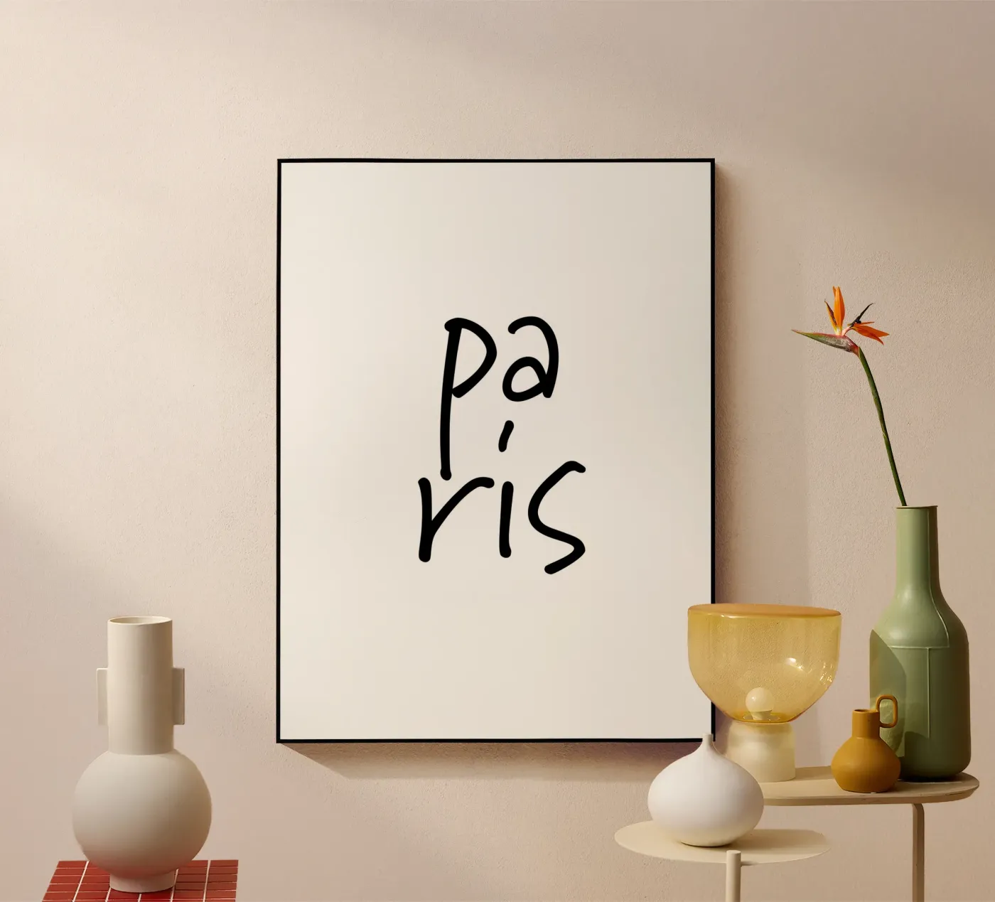 Paris 3 plexiglas de The Type Club Tokyo