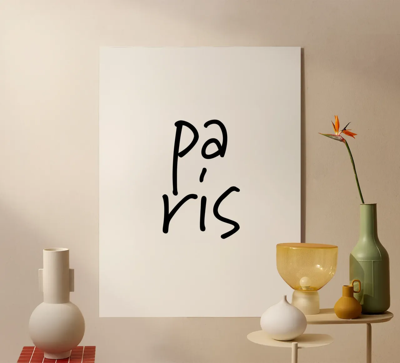 Paris 3 plexiglass da The Type Club Tokyo