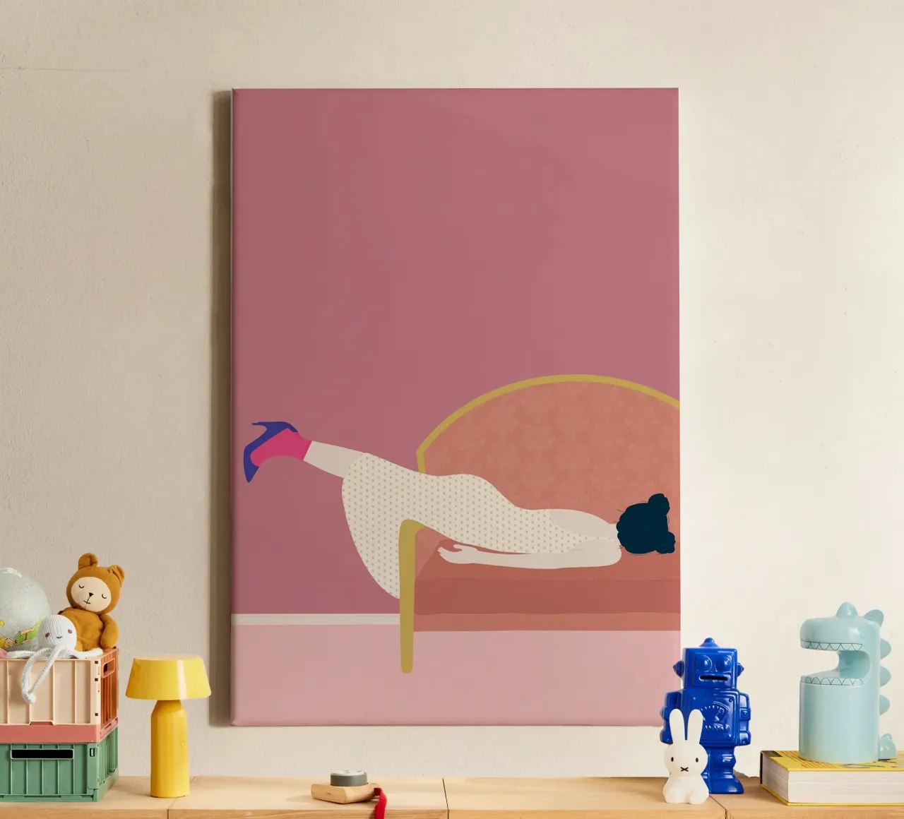Stemming canvas met Baklijst van Louis Butler