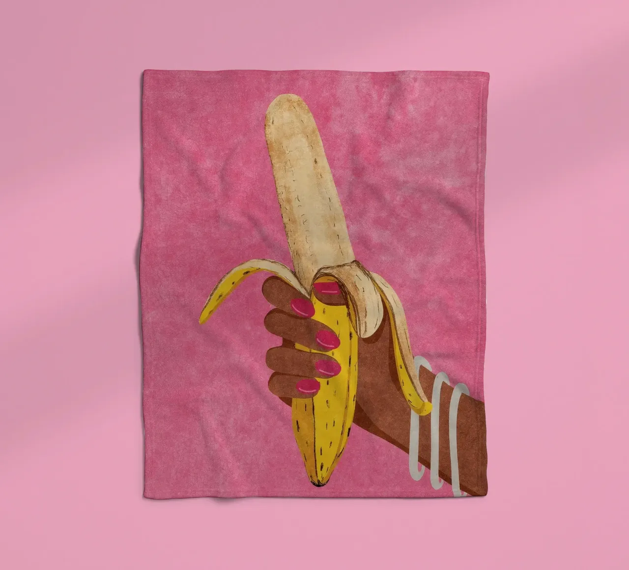 Banana coperta in pile da Louis Butler