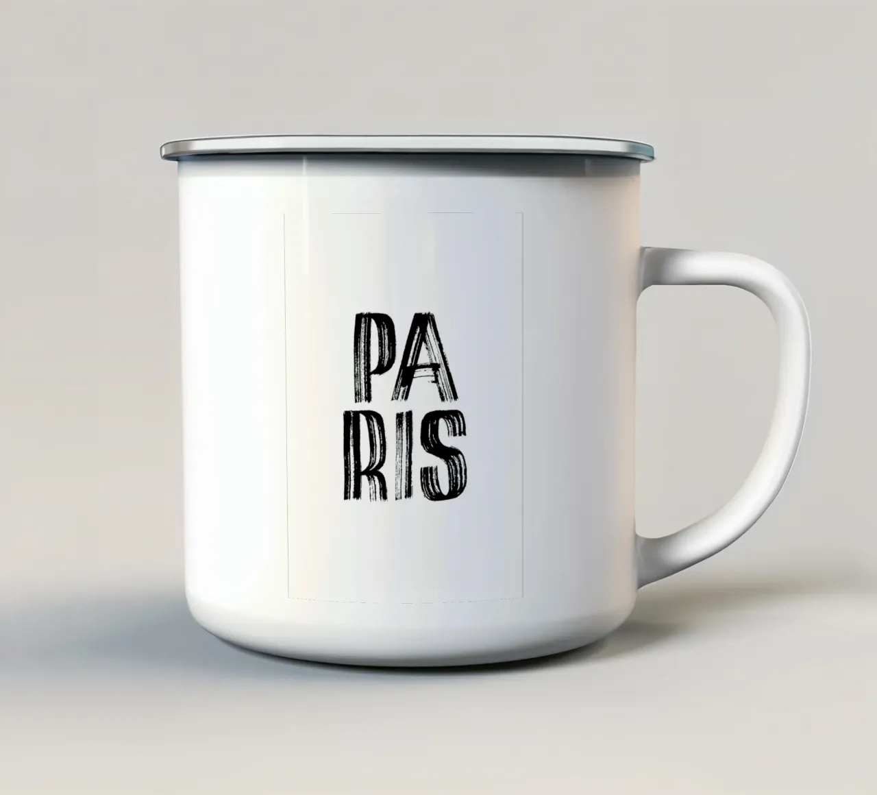 Paris 5 tazza in smalto da The Type Club Tokyo