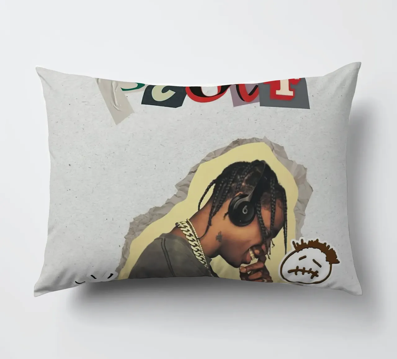 Travis Scott cuscino da Musadad Shop