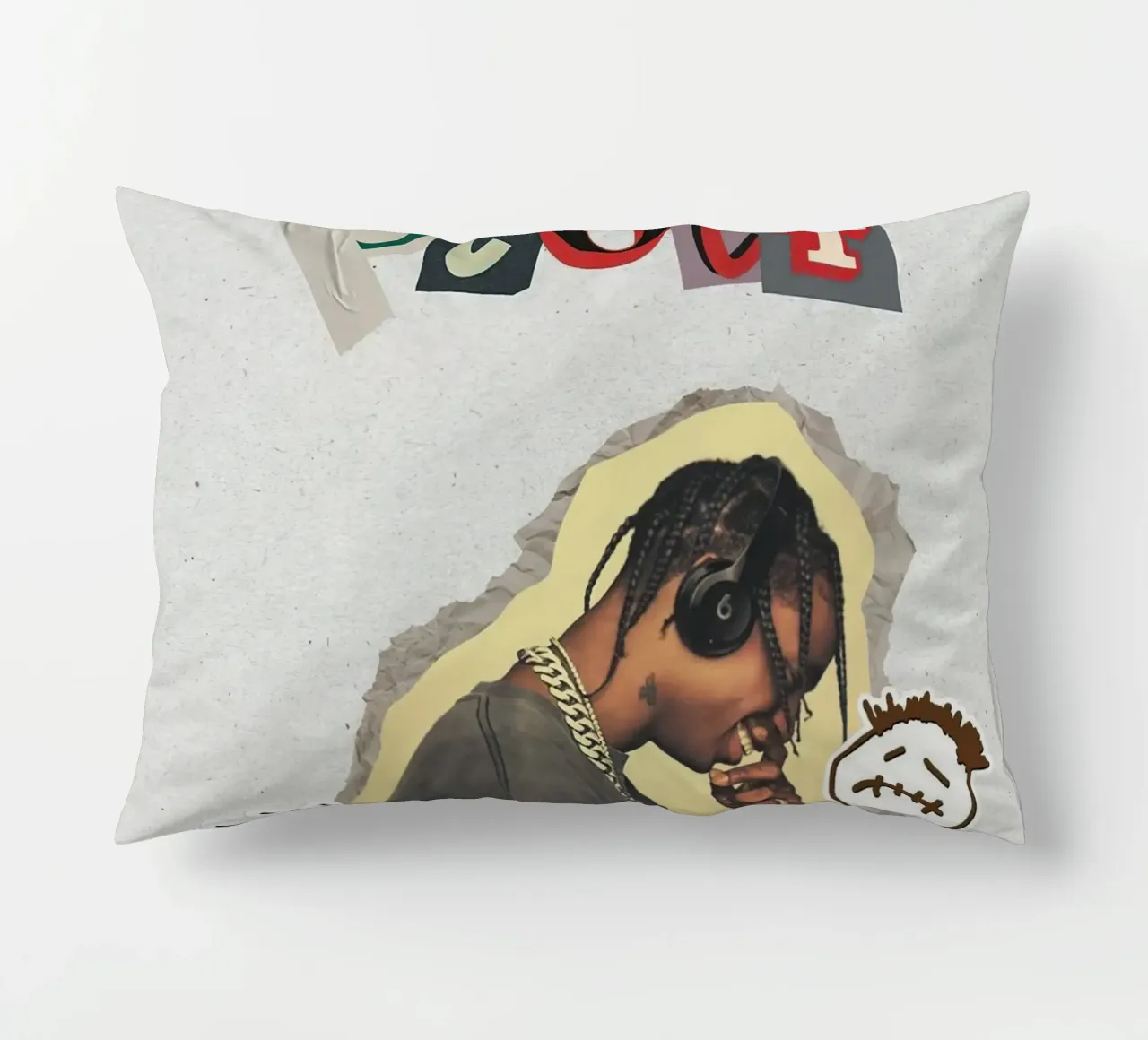 Travis Scott cuscino da Musadad Shop