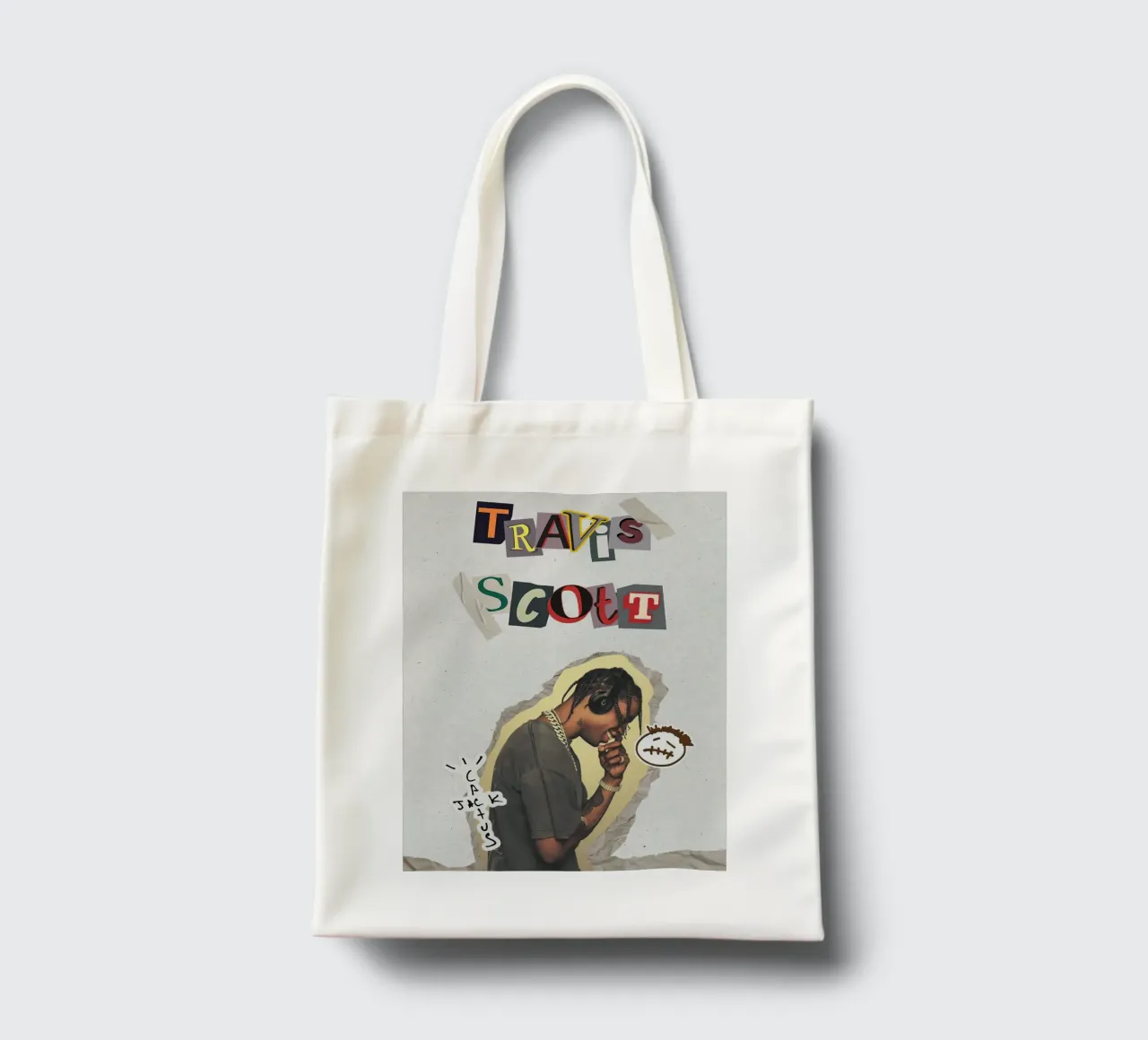 Travis Scott borsa in juta da Musadad Shop