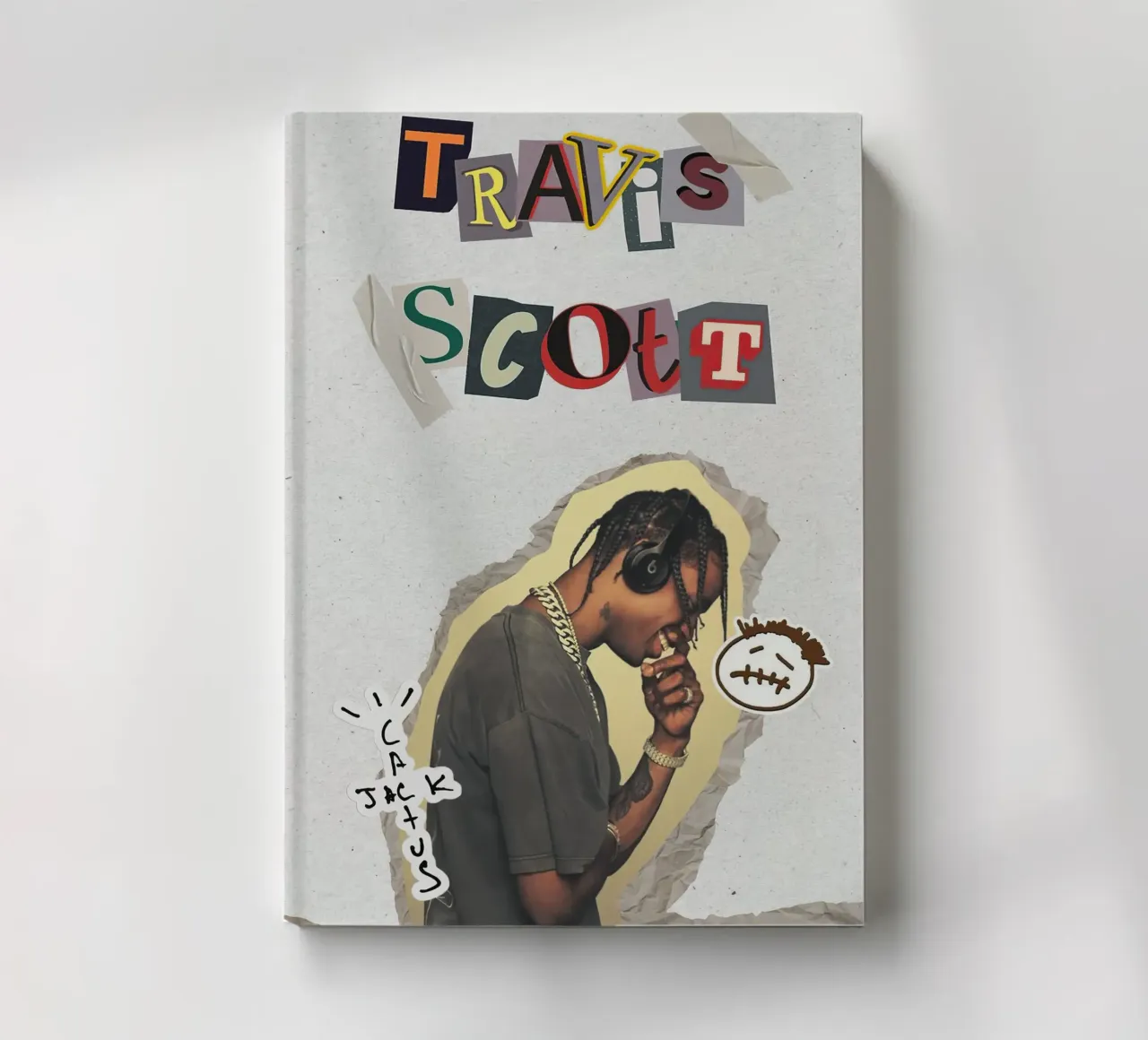 Travis Scott notebook by Musadad Shop