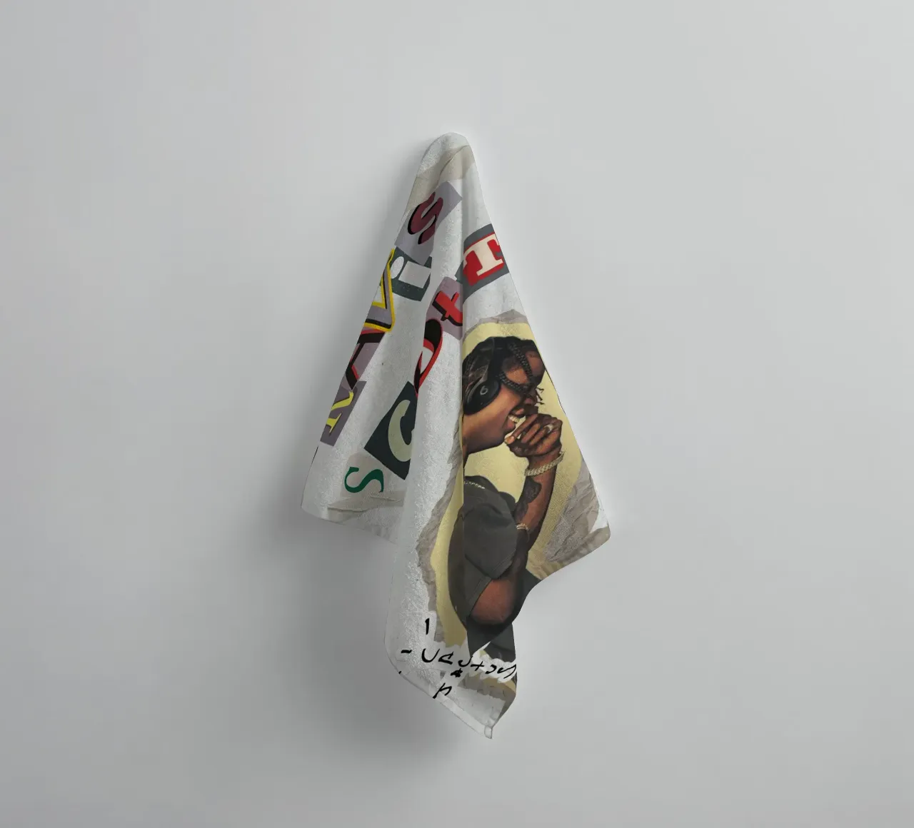 Travis Scott asciugamano da bagno da Musadad Shop