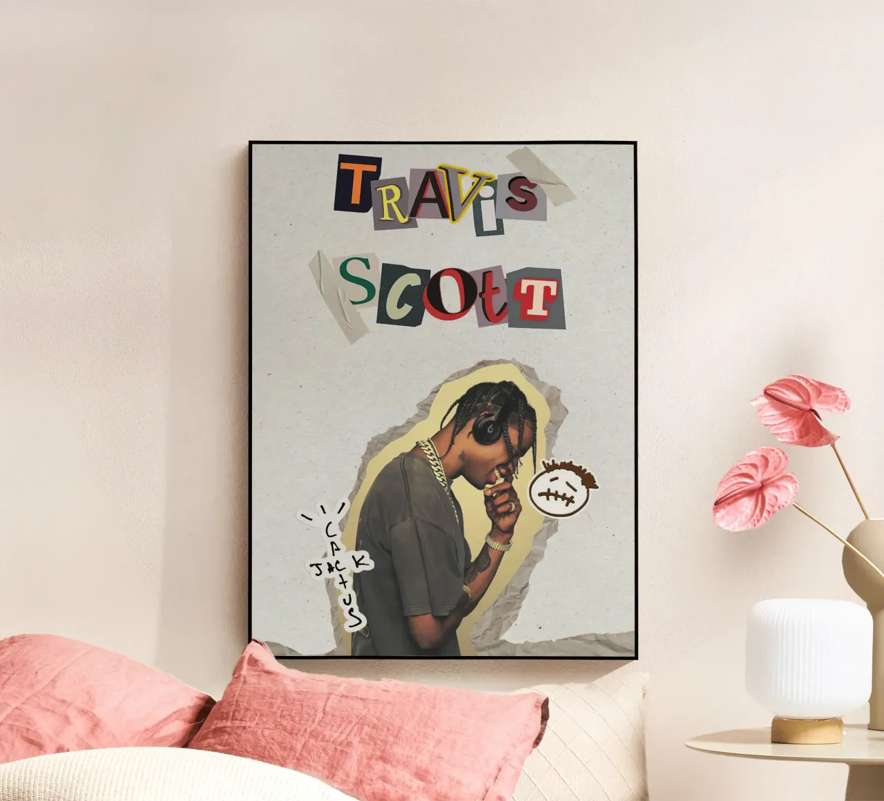 Travis Scott plexiglass da Musadad Shop