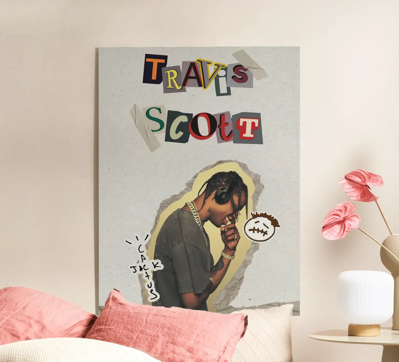 Travis Scott plexiglass da Musadad Shop