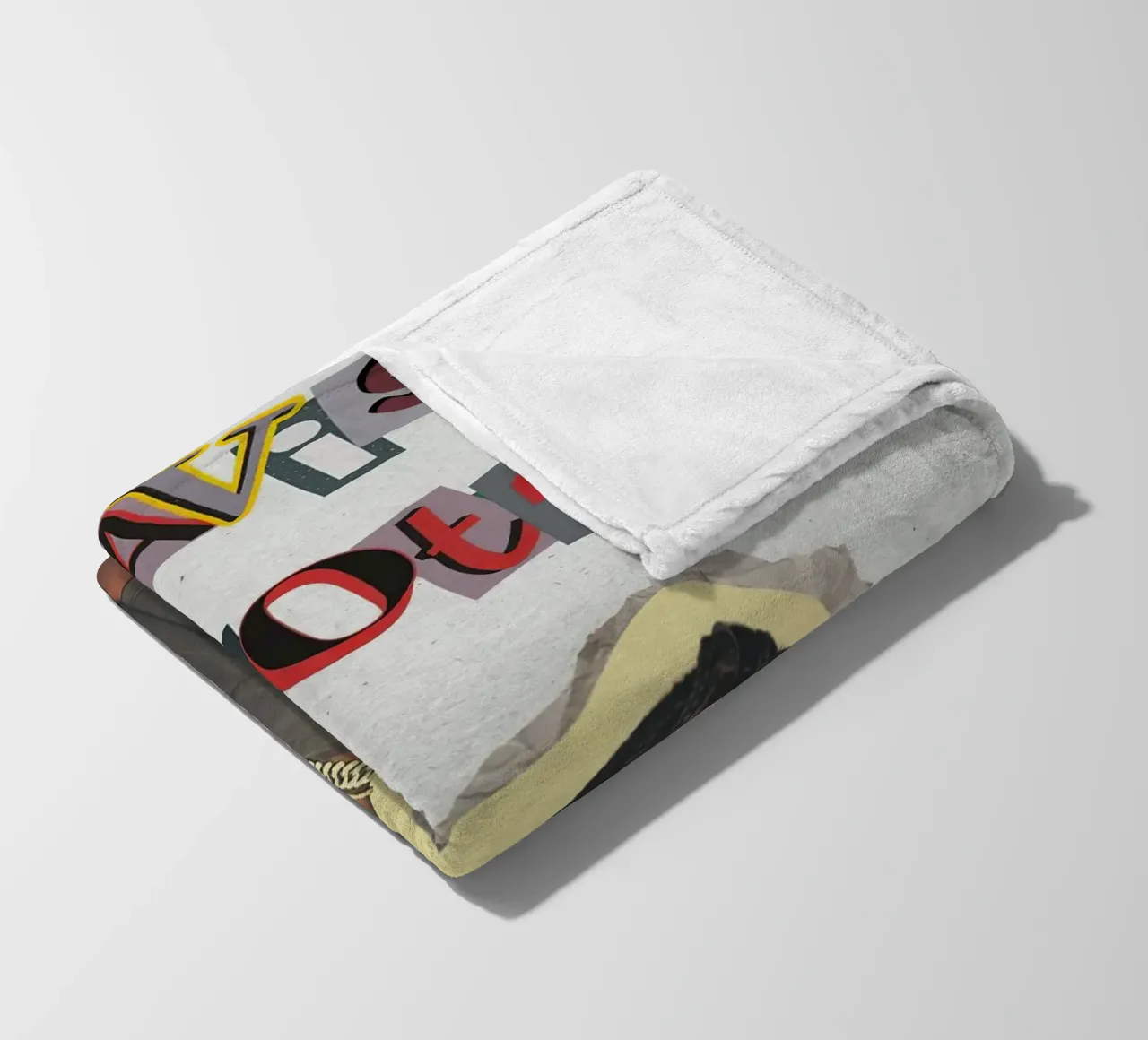 Travis Scott coperta in pile da Musadad Shop