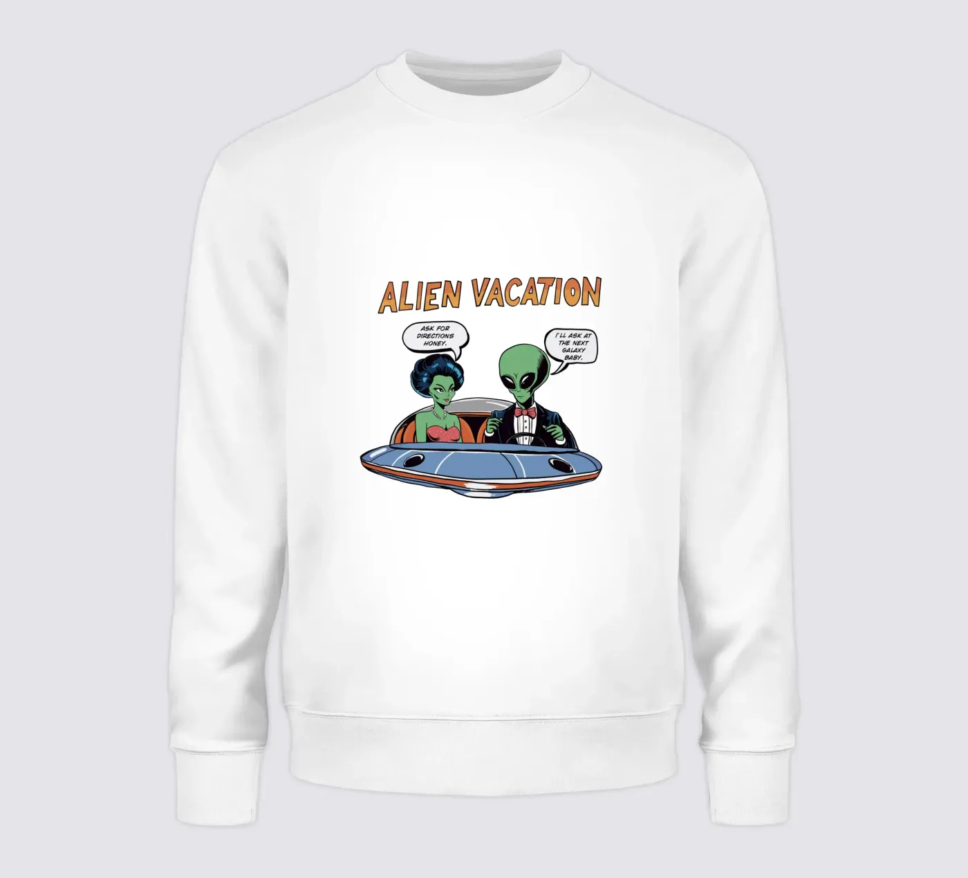 ALIEN VACATION felpa da edsonramosart