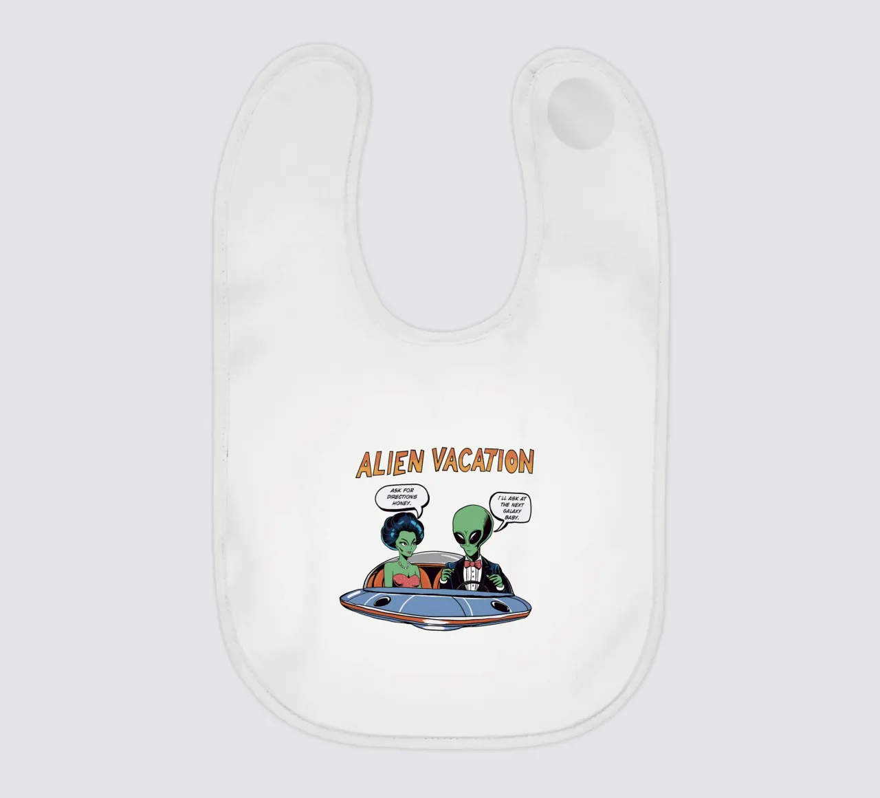 ALIEN VACATION bavaglino da edsonramosart